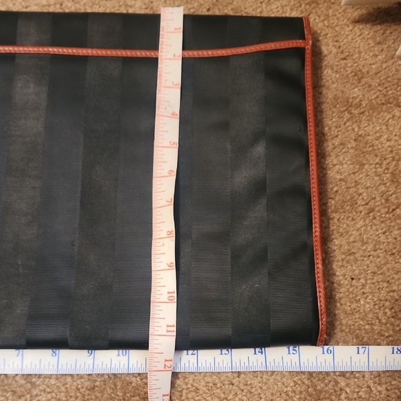 Fendi Large Vintage Portfolio Clutch Bag